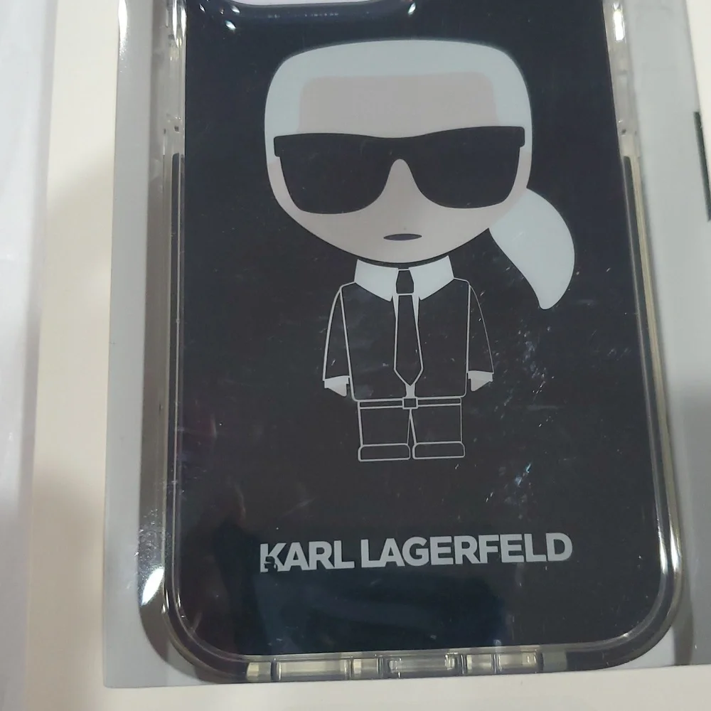 Karl Lagerfeld black iPhone 13 Pro slim profile phone case brand‎ new